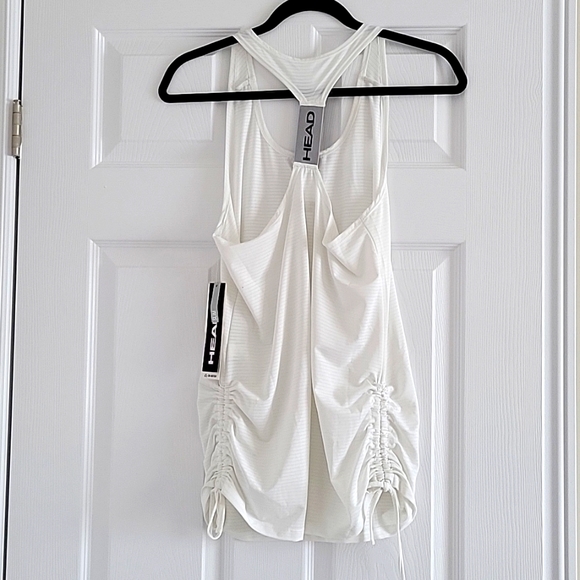 HEAD White Active Tank Top, Size Medium - Picture 3 of 7